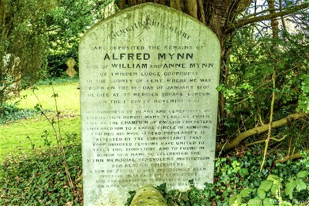 Alfred Mynn was an English first-class cricketer during the game's "Roundarm Era". He was a genuine all-rounder, being both an attacking right-handed batsman and a formidable right arm fast bowler.