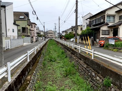 Demizu River in Higashimurayama-shi