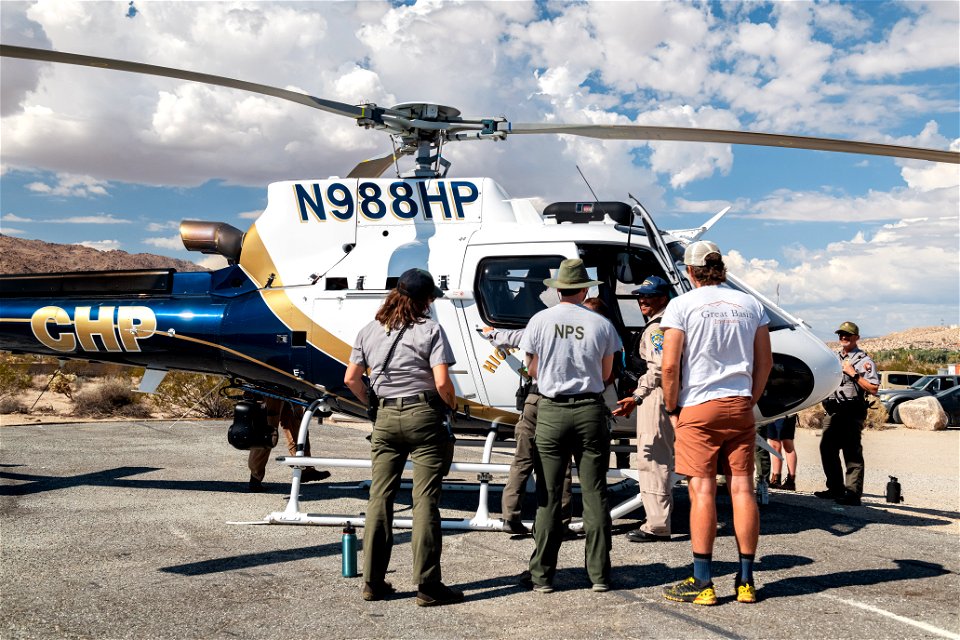 Joshua Tree Search and Rescue training with California Highway Patrol (CHP)