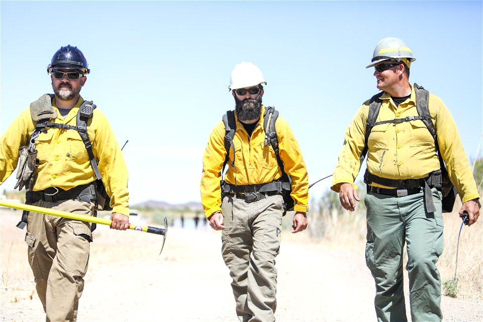 MAY 14: Mock fire exercises at Mittry Lake