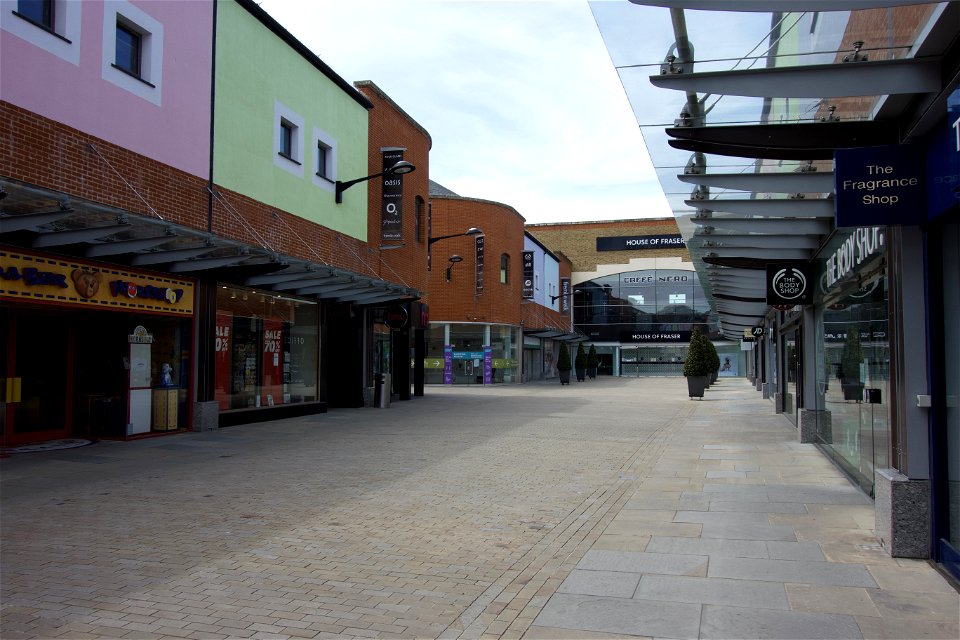 Fremlin Walk Maidstone on a Friday afternoon #Covid #Corona