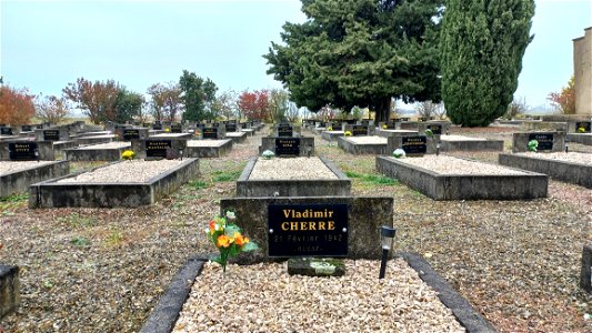 Cimetière du Camp du Vernet : Vladimir Cherre