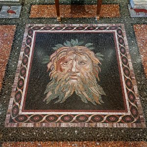 Ocean Mosaic Villa Borghese Gallary Rome Italy
