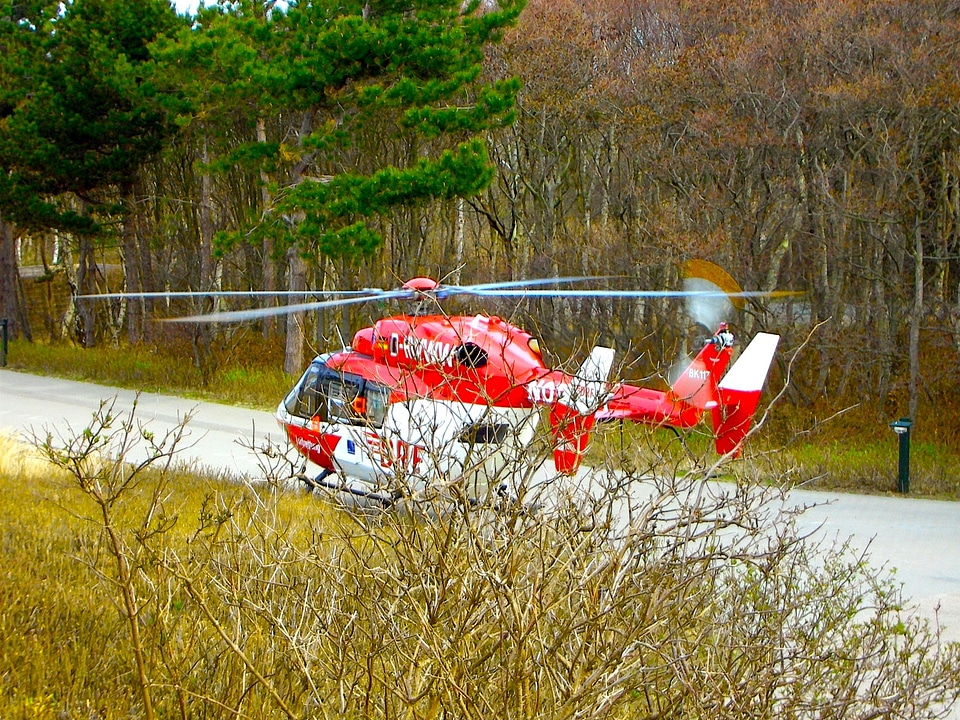 Rescue helicopter aviation use