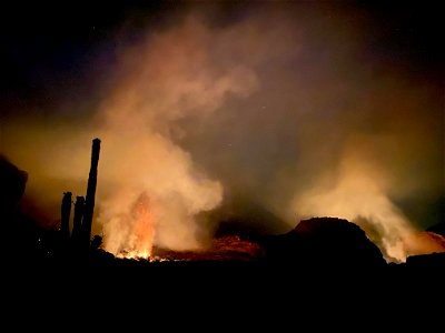 Gila River Fire photo