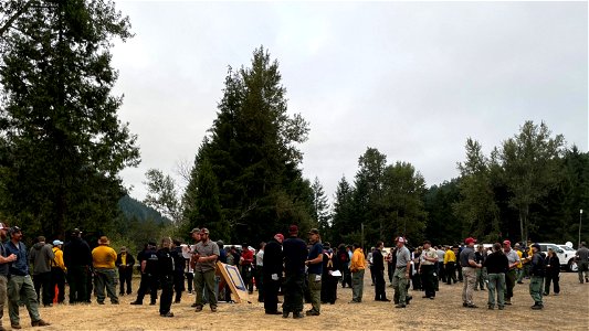 Cedar Creek Fire ICP Willamette NF 082022
