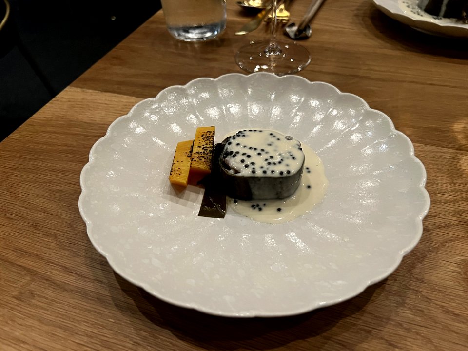 Wakame, Black Cod, Pumpkin, Caviar Sauce