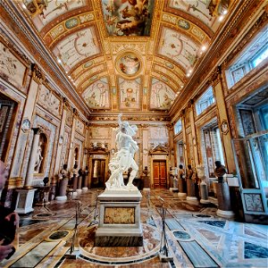 Room With the Rape of Proserpina Villa Borghese Gallary Rome Italy