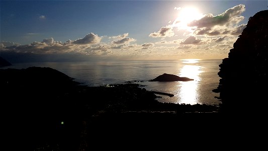 Centuri vu du hameau de Cannelle, Haute-Corse