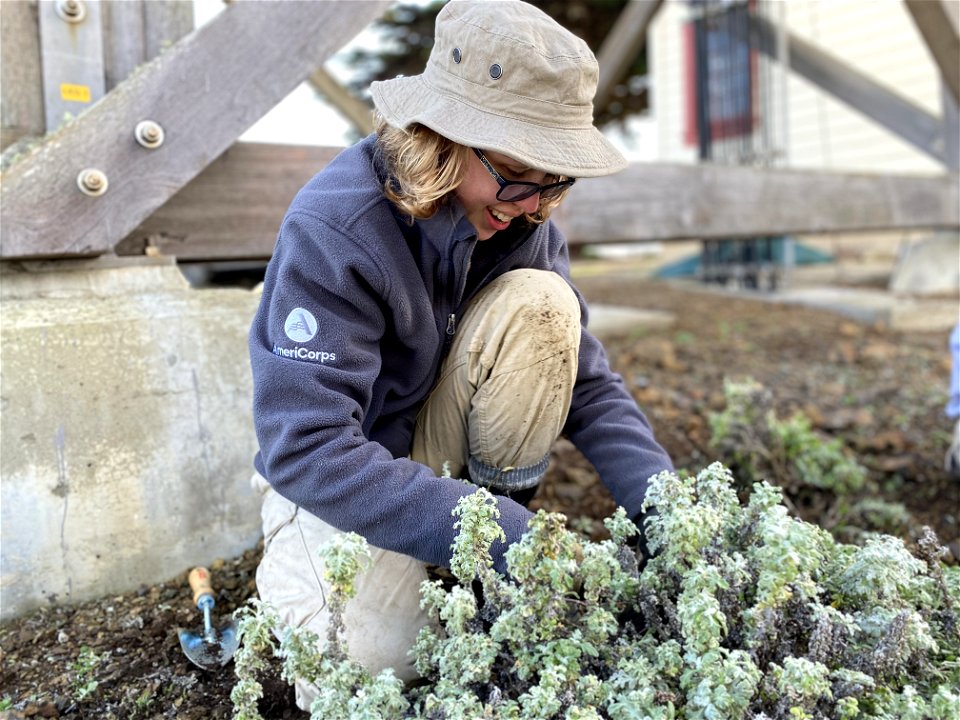 AmeriCorps crew at Palm Springs-South Coast Field Office