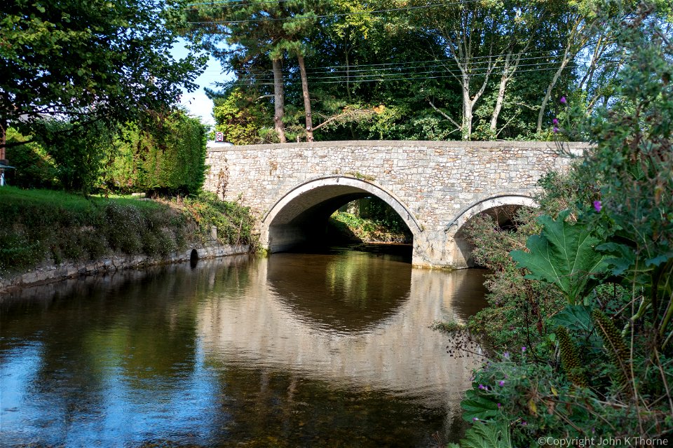 Sidford Bridge River Sid Devon C12 Bridge