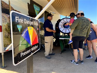 Phoenix District Fire at AZGFD Outdoor Expo photo