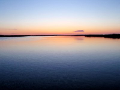 Missouri River Sunrise photo