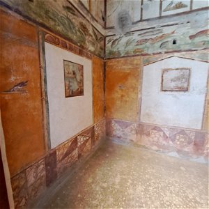 Corner in Casa De Vetti Ruins Pompeii Italy