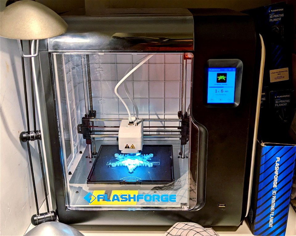 Printing Christmas Tree Ornaments