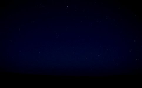 Jupiter (Right), Saturn (Left) looking South from Evil Combe , Dartmoor National Park, Devon, UK - July 2020