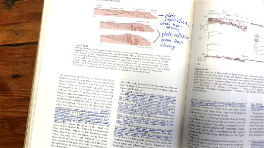 Annotated Geology photo
