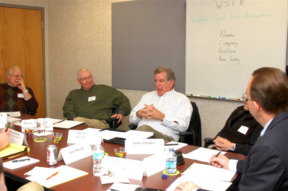 Industry representatives share their past knowledge about the Wildlife and Sport Fish Restoration Program.