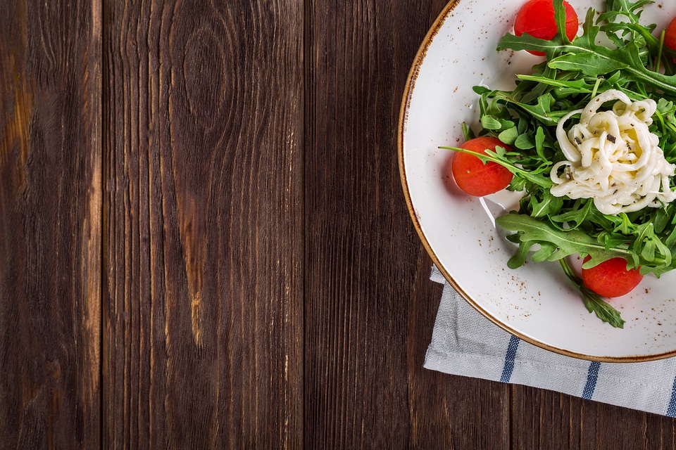Fresh Salad on Table