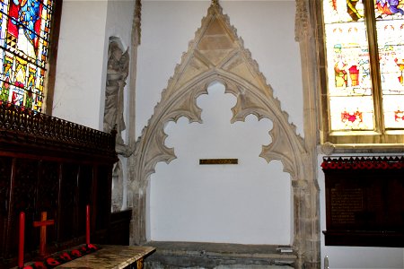 Is this the resting place of King  Stephen of England? Faversham Church