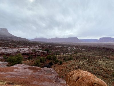 View from the Fisher Towers Trail