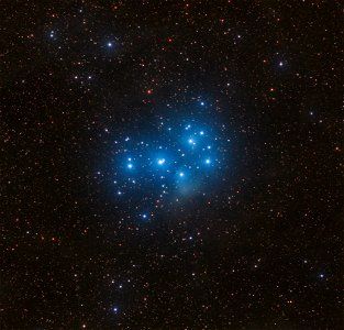 The Pleiades (Messier 45) photo