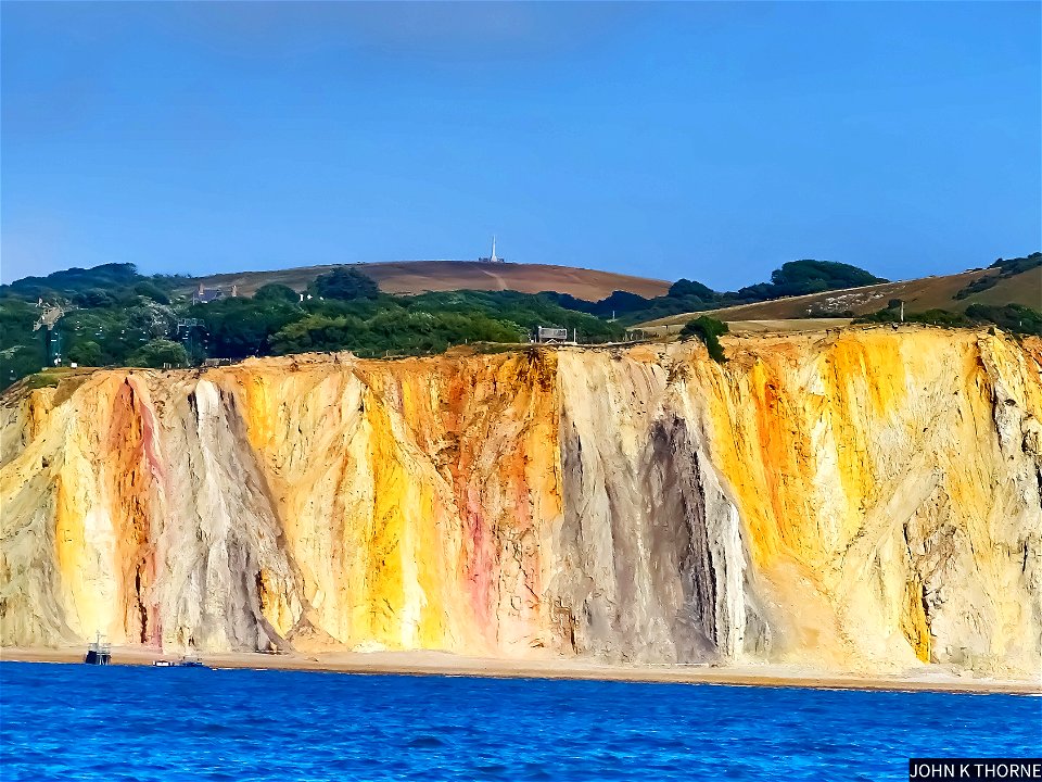 Alum Bay Tennyson Down Isle of Wight