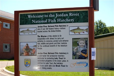 The mission of the Jordan River National Fish Hatchery photo