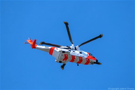 Flying over Sidmouth Beach