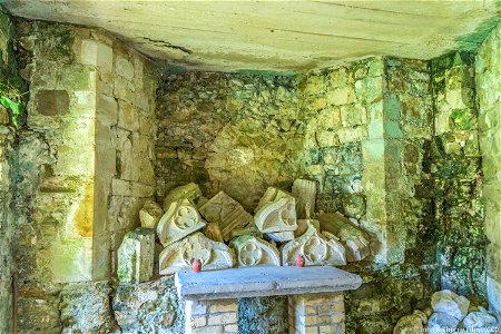 Boxley Abbey Buildings on Site