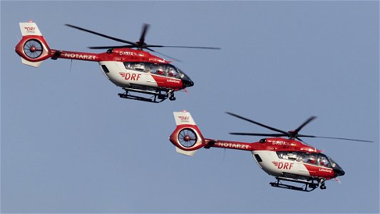 Airbus Helicopters H145 (BK117 D-3  with 5 blades) D-HXFA DRF Luftrettung (2900 ft.)