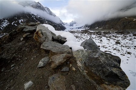 Mountain scene photo