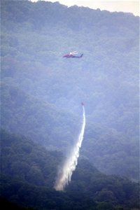 Helicopter Water Dump photo