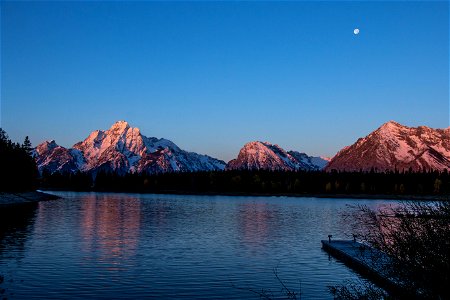 Sunrise at Colter Bay