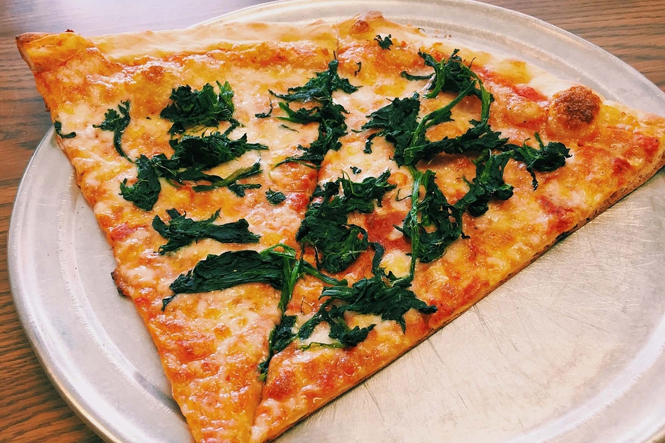 Pizza Slices on Plate
