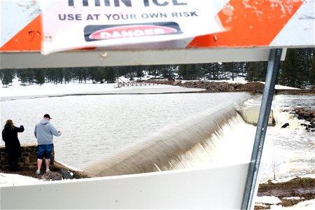 Lake Mary dam photo