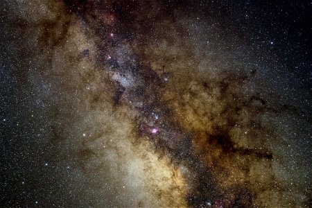 Tha Galactic Center region photo