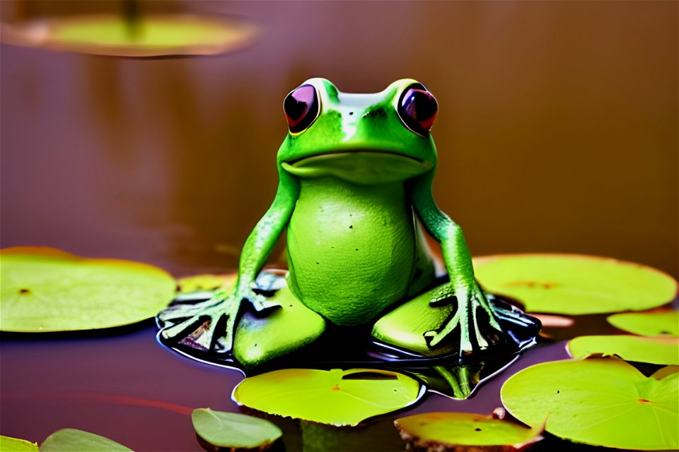 'I Don't Say, Ribbit.'