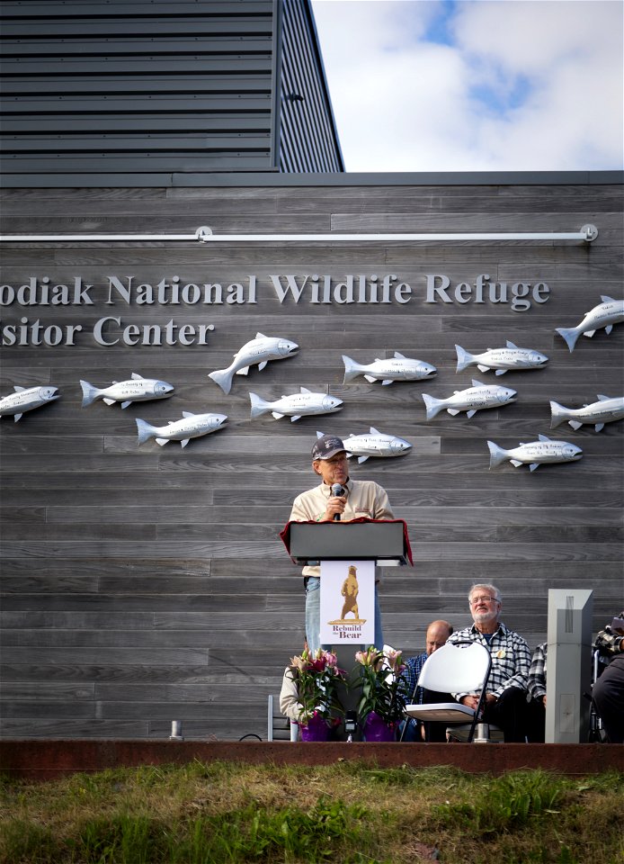 Kodiak Bear Sculpture Ceremony