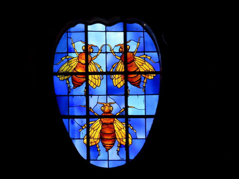 Bees over door  Santa Maria in Aracoeli  Rome Italy