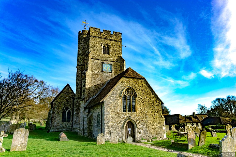 CHURCH OF ST MARY AND ALL SAINTS BOXLEY KENT GRADE 1 Listed Building