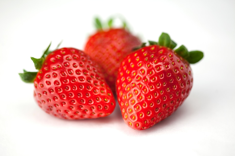 Strawberries Macro