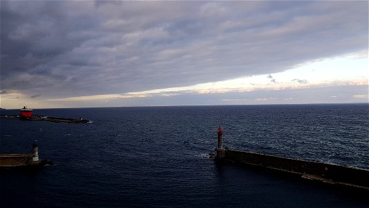 Vieux port de Bastia vue de l'Hotel Belvédère