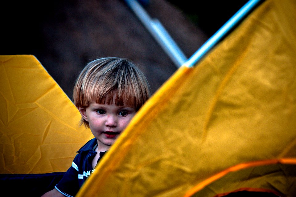 Tent people photo