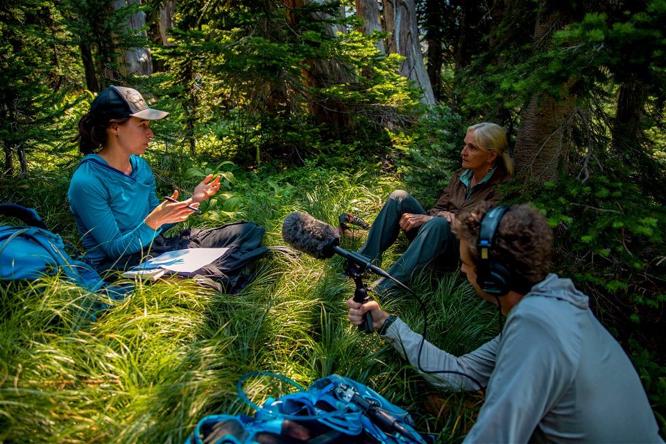 Podcast Interview in the Field