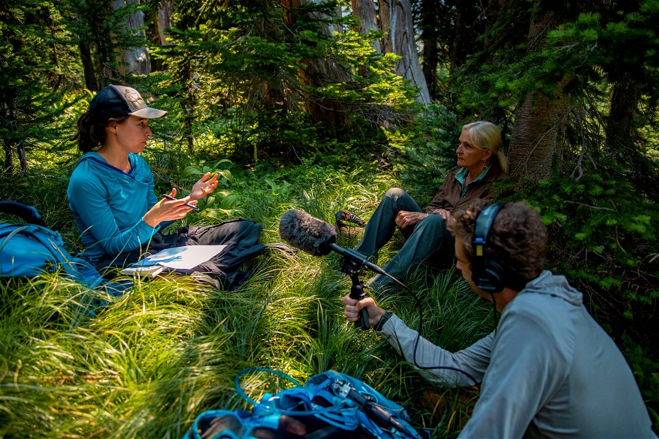 Podcast Interview in the Field photo