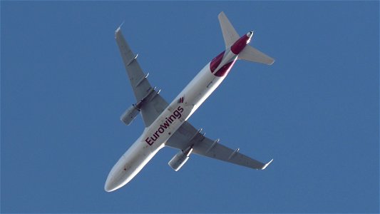 Airbus A320-214 D-AEWT Eurowings from Palma de Mallorca (13600 ft.) photo