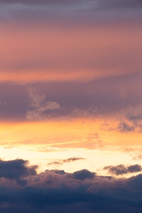 Sunset and Clouds photo