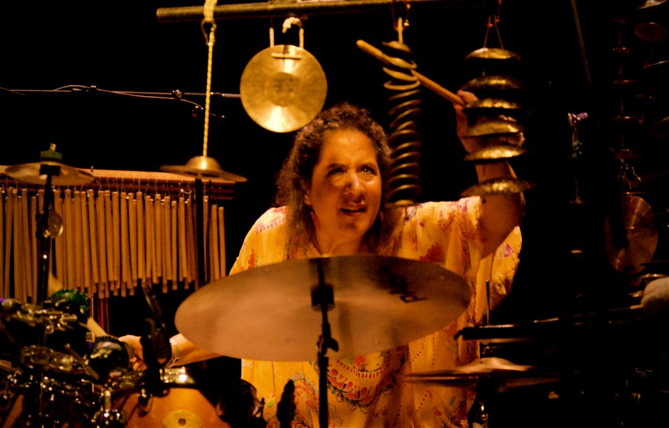 Marilyn Mazur Quartet BIM Amsterdam 3 september 2014 - Marilyn Mazur