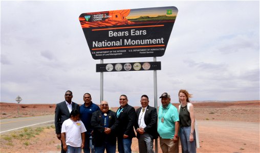 Bears Ears National Monument Sign Unveiling